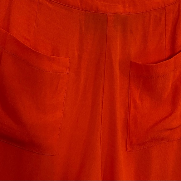 Anthropologie Sunday in Brooklyn Rayon High Waist Wide Leg Short Sz 2 - Picture 14 of 15